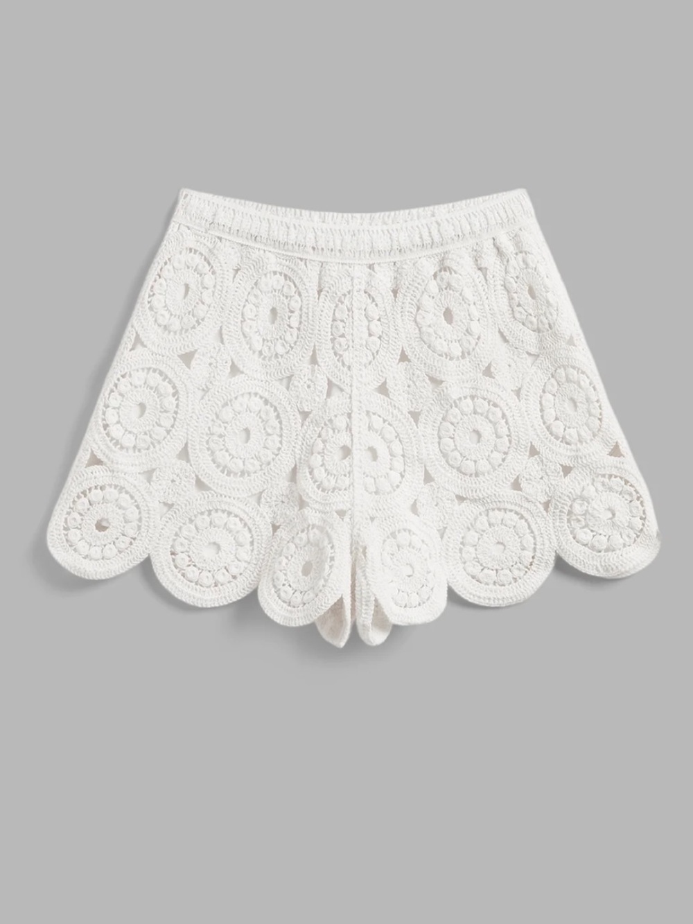 Commense Crochet Lace Short sleeve Top & Shorts Set Size Small NWT - Picture 6 of 8